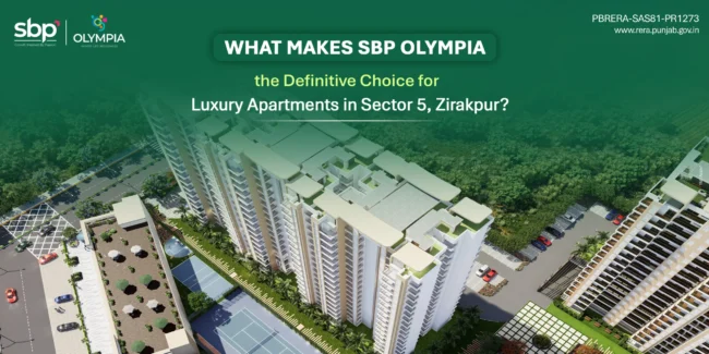 SBP Olympia in sector 5 zirakpur